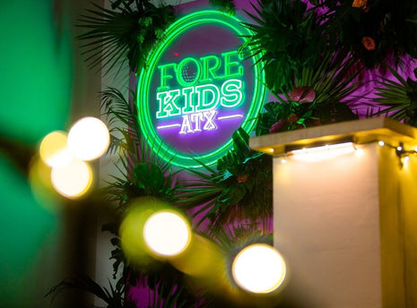 Fore Kids ATX Neon sign