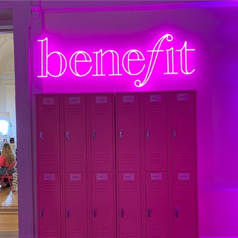 Benefit Neon Sign