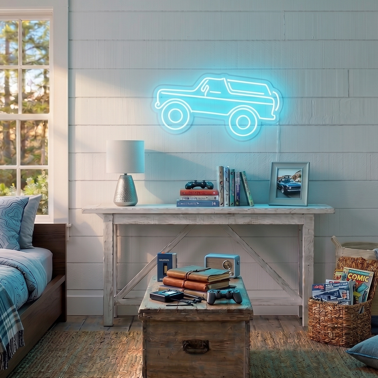 Classic Bronco LED Neon Sign