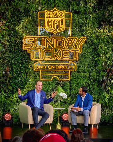 NFL Sunday Ticket Sign