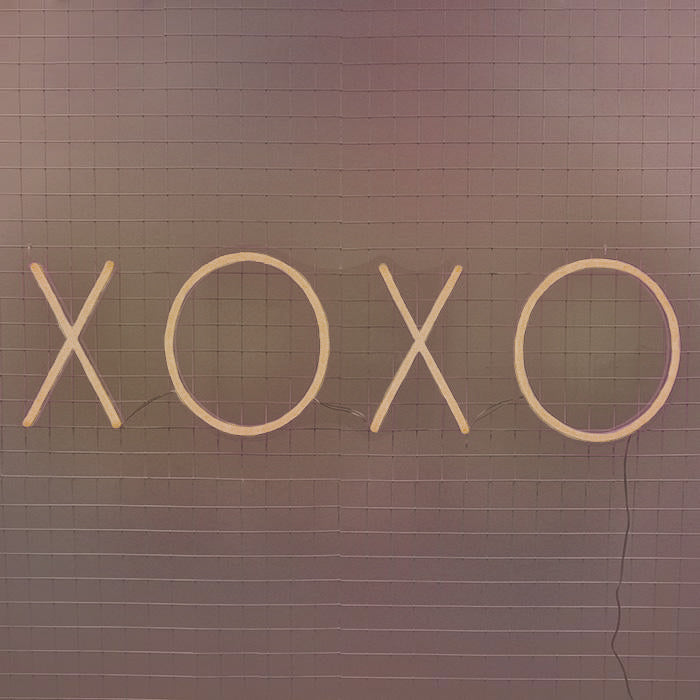 Champagne XOXO Neon Sign