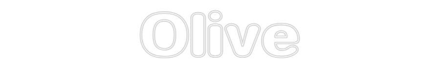 Brite Lite New Neon Sign: Olive