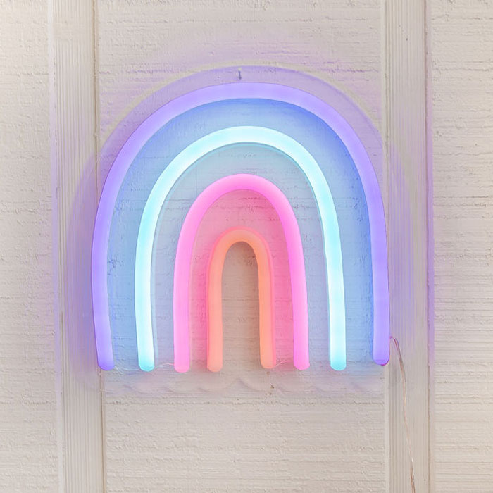 Rainbow Neon Sign
