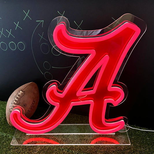 Alabama Crimson Tide Neon Sign – Tabletop