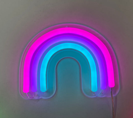 Mini Rainbow LED Sign