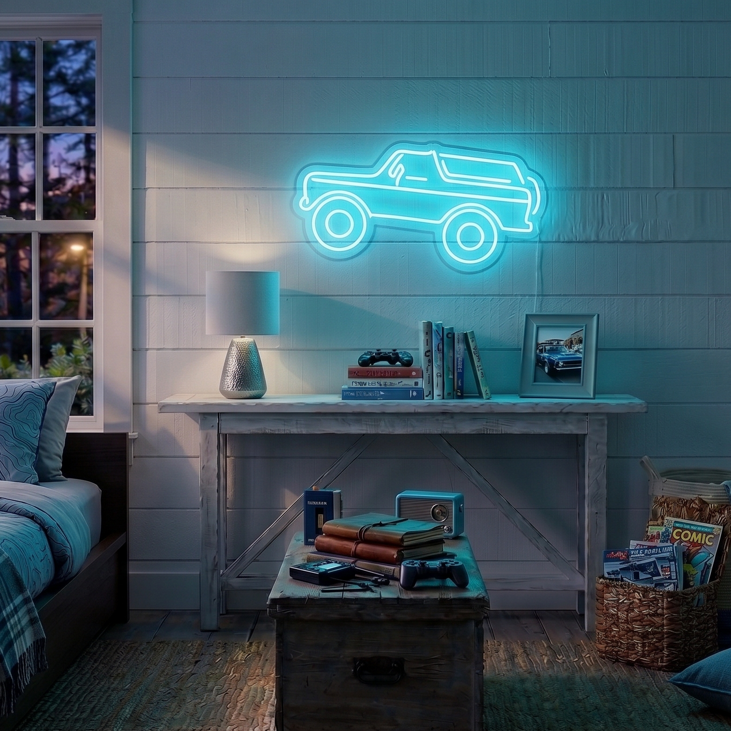 Classic Bronco LED Neon Sign
