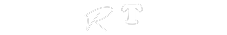 Brite Lite New Neon Sign: R T