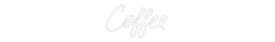 Brite Lite New Neon Sign: Coffee
