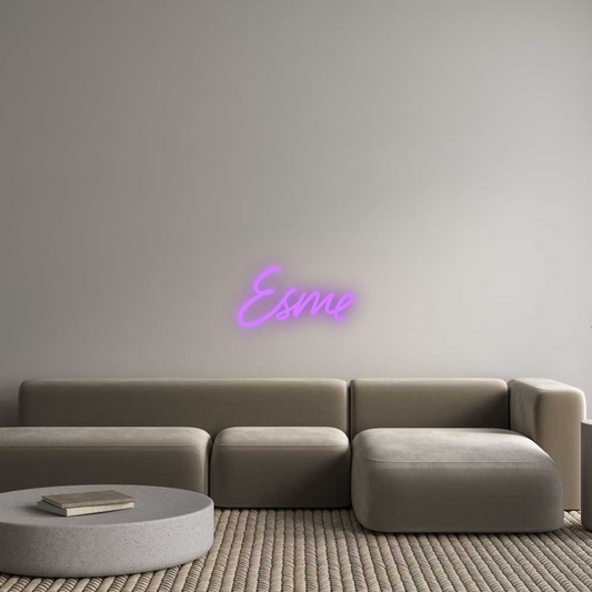 Brite Lite New Neon Sign: Esme