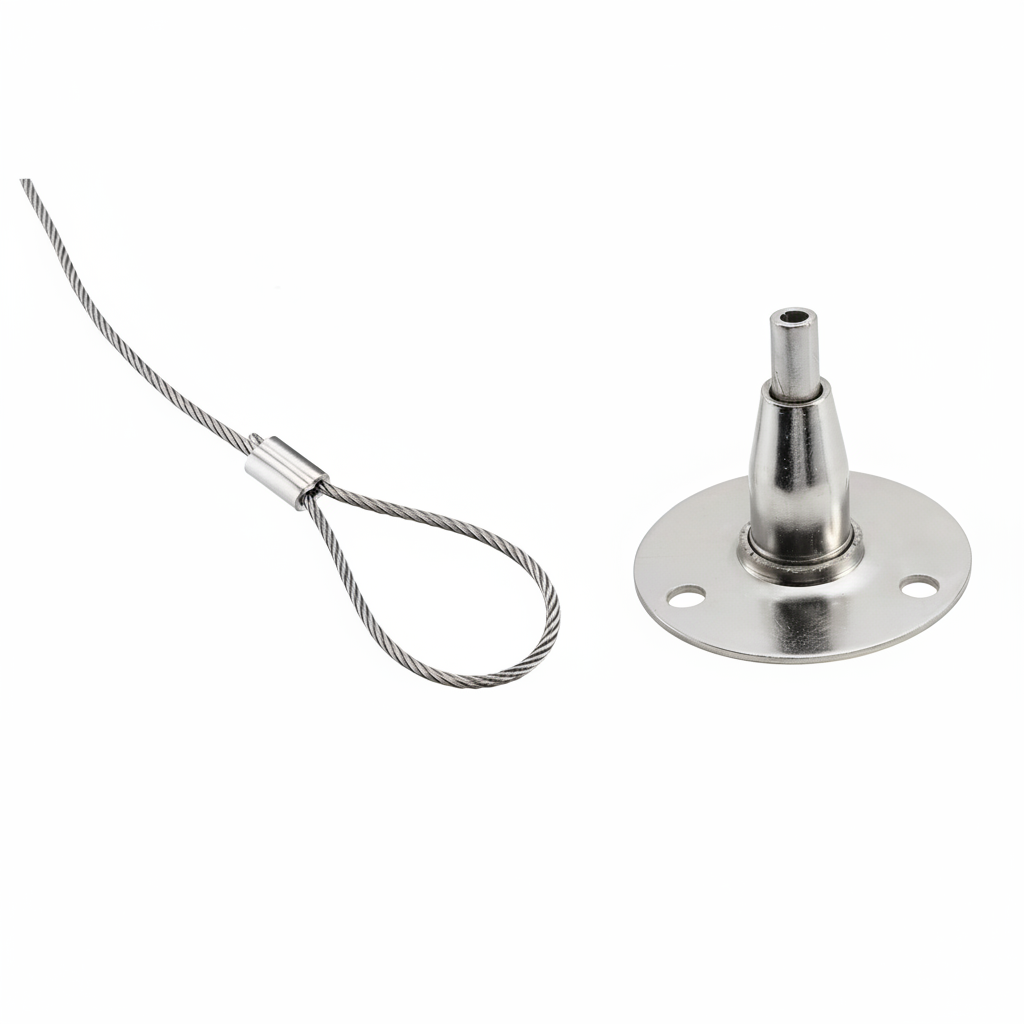 Wire Hanging Kit - White Background 1