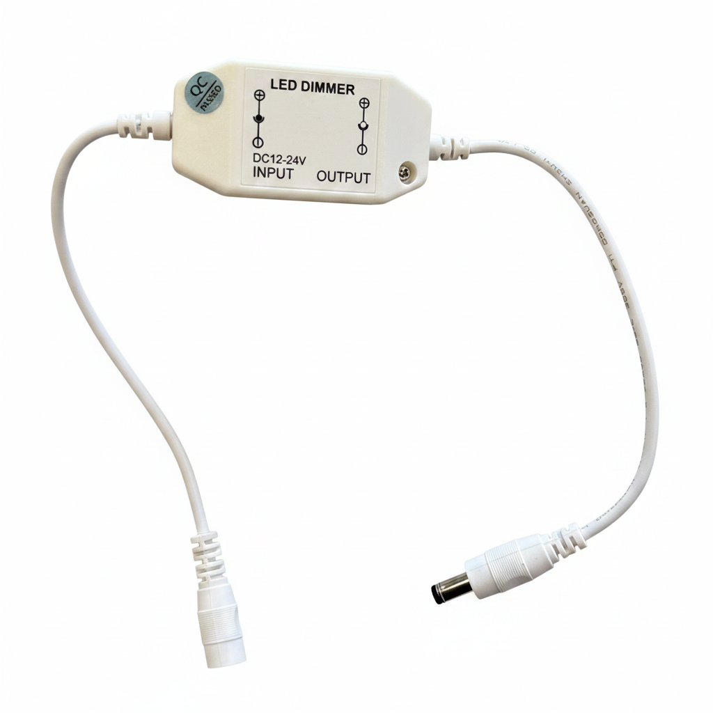 LED Dimmer with white background